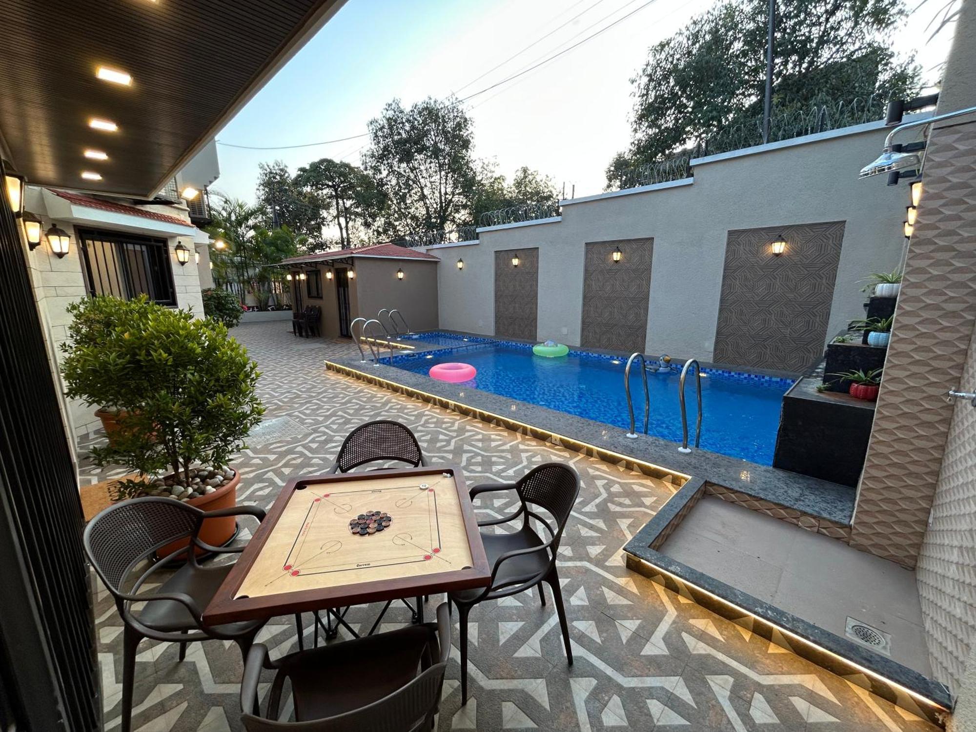 Al Barakah 5 Bhk Private Swimming Pool Villa พันช์กานี ภายนอก รูปภาพ