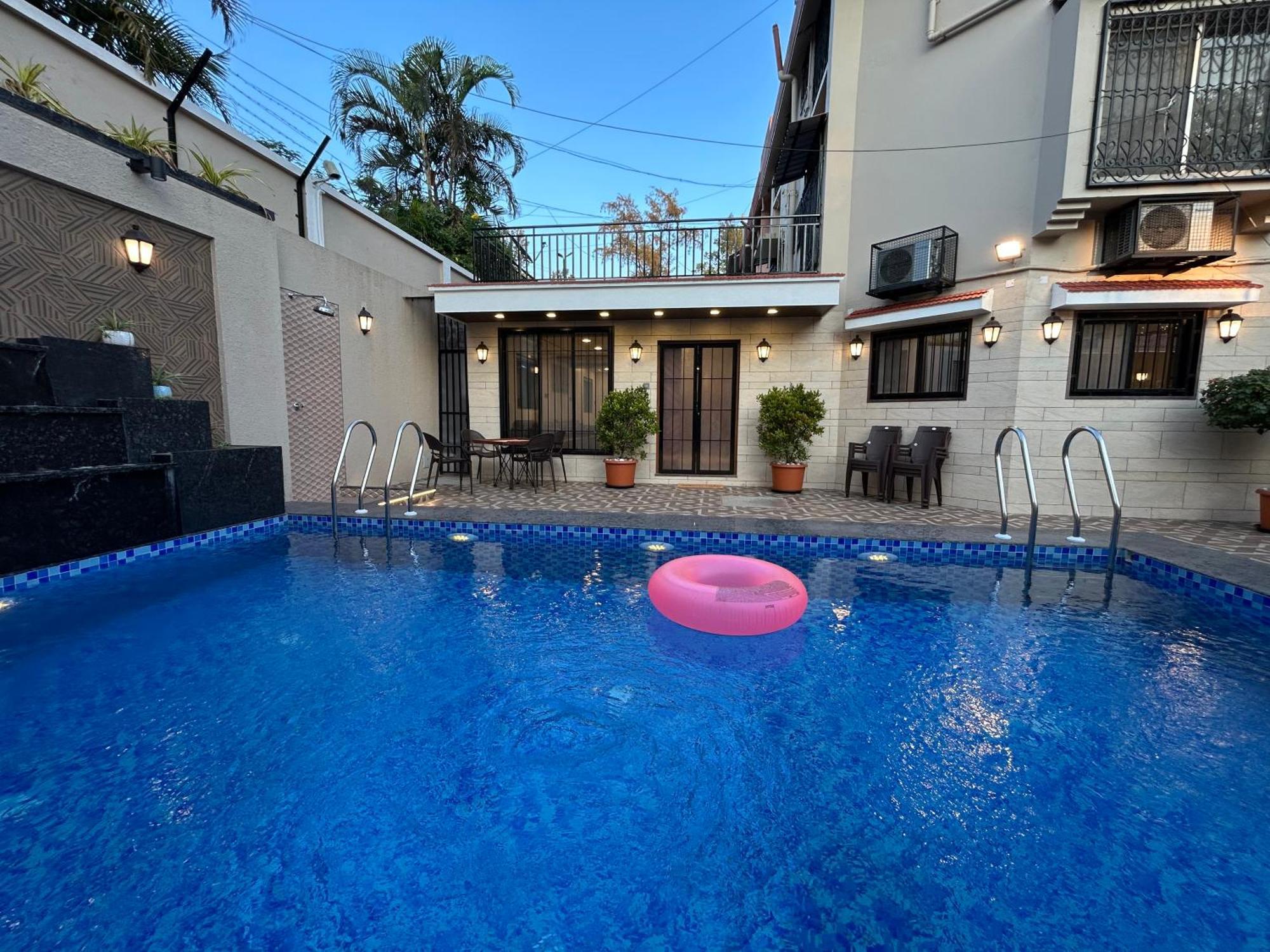 Al Barakah 5 Bhk Private Swimming Pool Villa พันช์กานี ภายนอก รูปภาพ